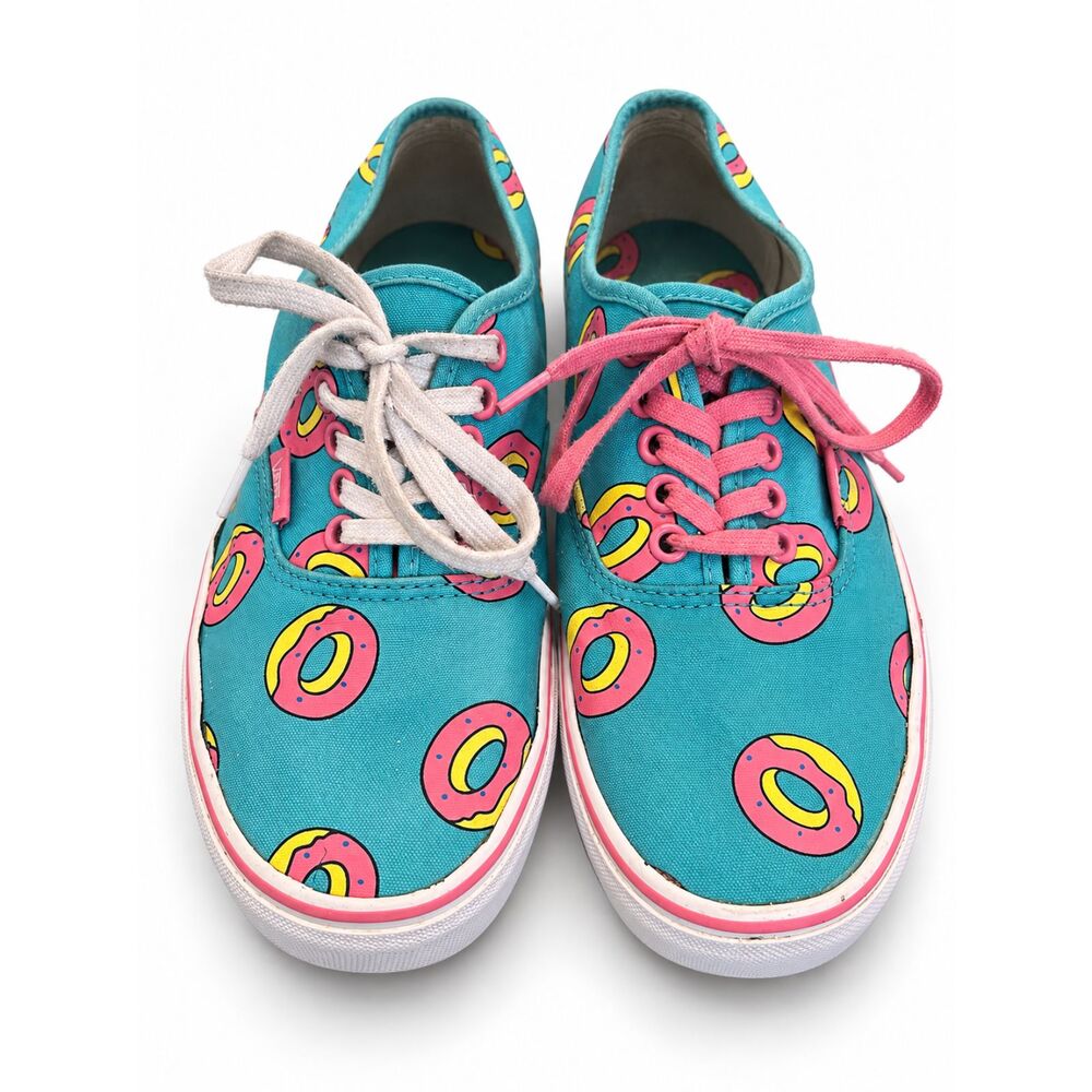 **Vans x Odd Future Donut Authentic Sneakers – Scuba Blue / Turquoise**